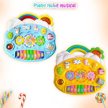 RAINBOW CARTOON MUSIC PIANO TOY